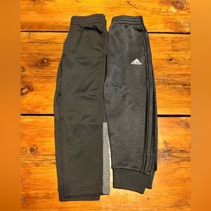 Kids Grey and Black Sweatpants